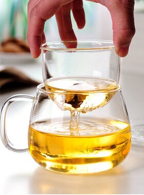 Household Glass Teacup for Stove Office Heat Resistant High