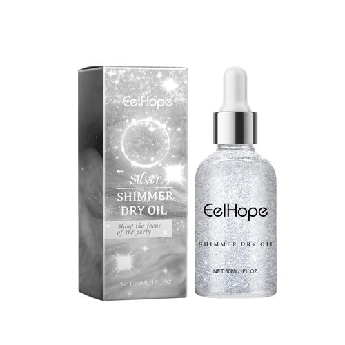Silver party Body Glitter Oil Party focus silver