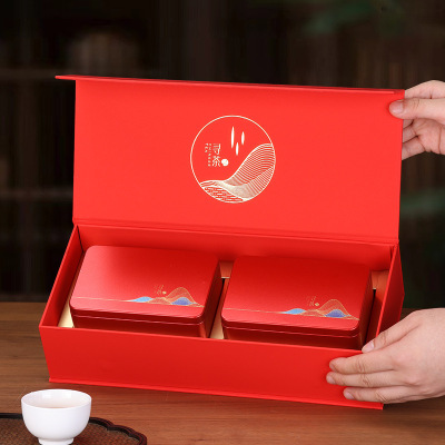 Spring Festival Accompanying Gift Tea Gift Box Empty Box Tea