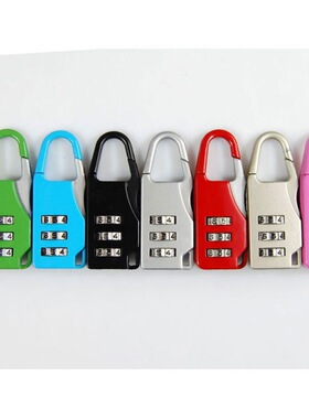 Combination lock padlock zinc alloy travel code密码锁挂锁1
