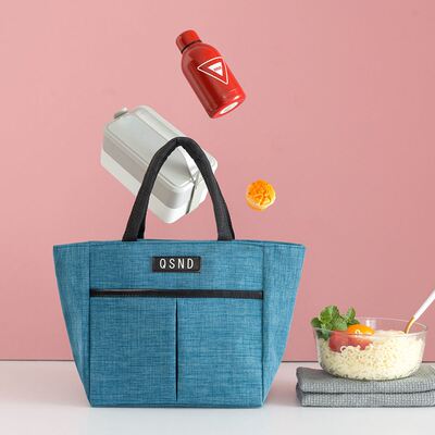 Box Thermal Bag Bento Pouch Lunch Container School Food Box