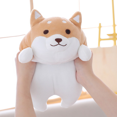36/55 Cute Fat Shiba Inu Dog Plush Toy Stuffed Soft Kawaii跨