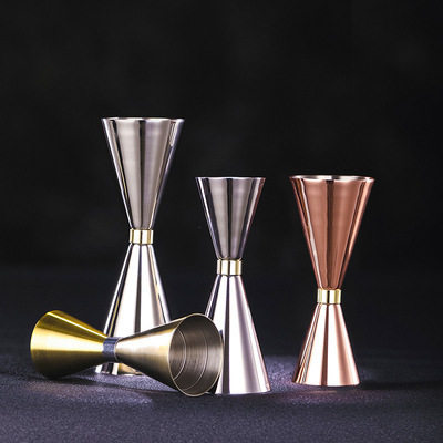 Stainless Steel Ounce Cup Measuring Glasses Mixing Glasses