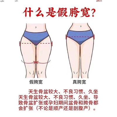 仅三天】骨盆前倾矫正器贴修复盆骨收跨假跨盆骨分离产后费修复仪