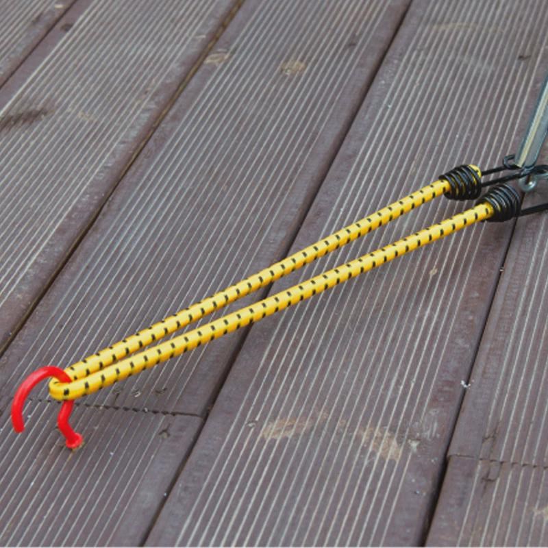 户外加粗60cm长松紧帐篷绳弹力绳晾衣绳野营捆绑行李绳