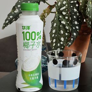 华洋100%椰子水420ml 15瓶0添加NFC纯椰子汁非浓缩天然电解质饮料