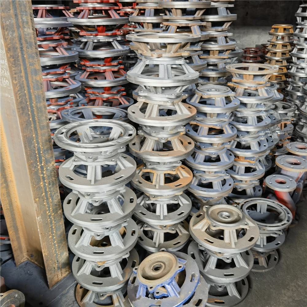 铸铁连接盖消防泵盖循环泵电机