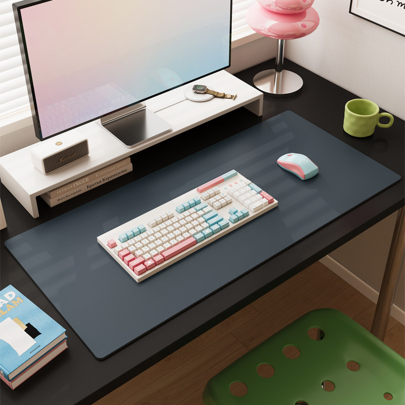 加厚有机硅胶防水防油办公桌垫