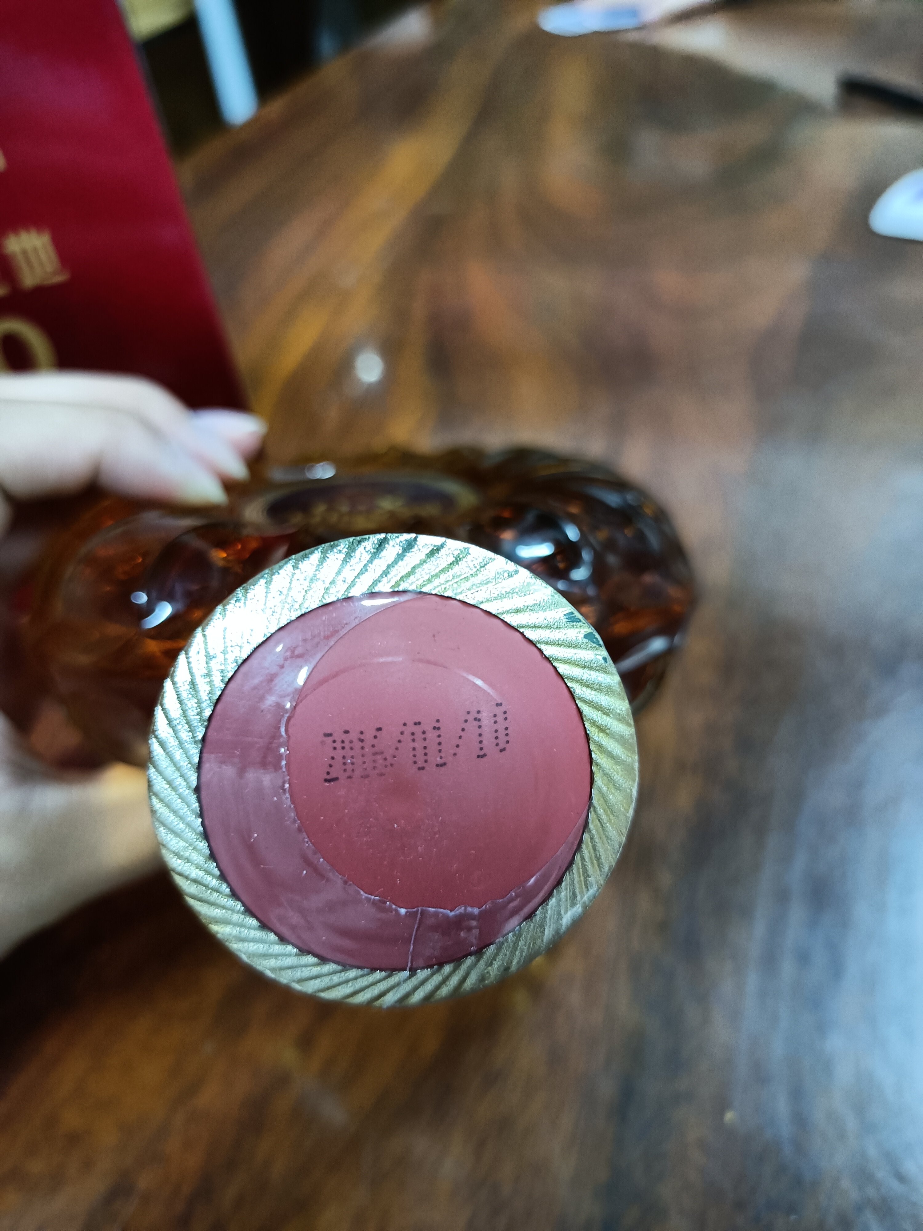 国产洋酒特制白兰地X.O玻璃瓶38度酒吧专用调鸡尾酒500ml装2016年