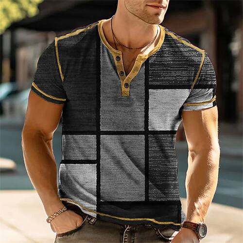 versized Button-Down Short Sleeve T Shirt Tees Tops Clothing