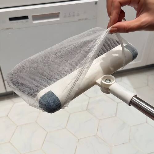 一次性无纺布扫把粘毛套防缠绕