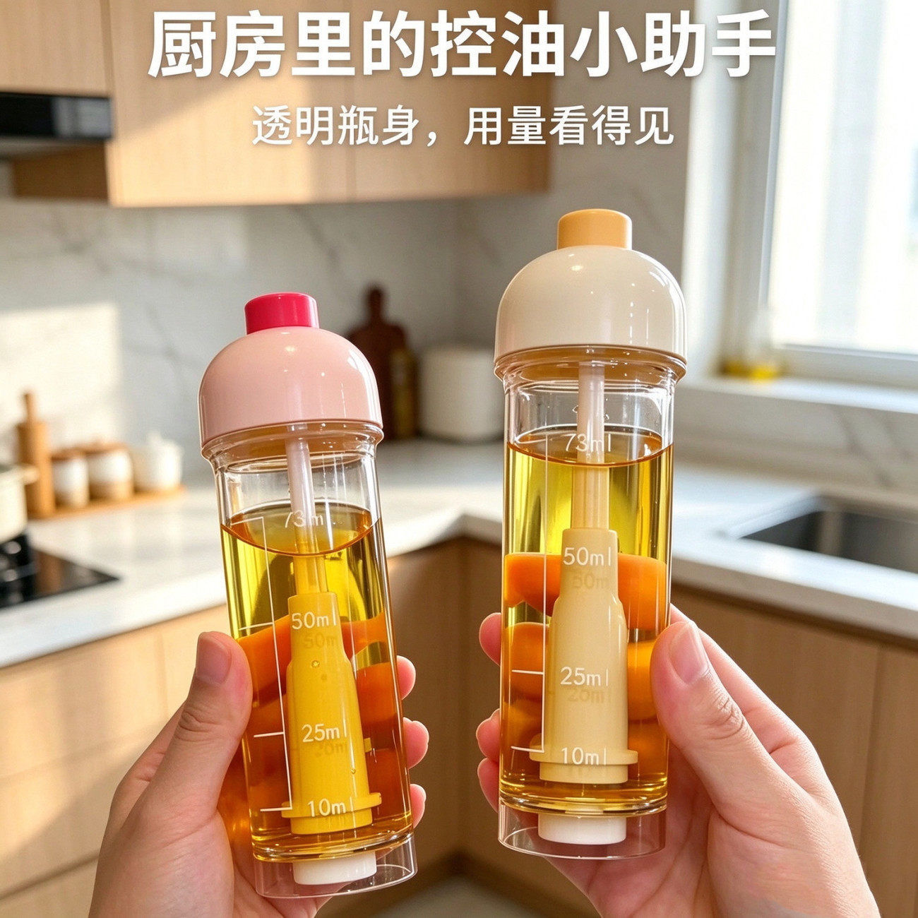 空气炸锅扇形雾化不滴不挂喷油壶