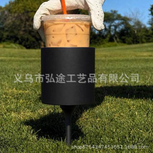 便携式高尔夫球场杯架