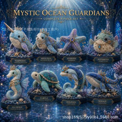 Mystic Ocean Guardians DIY Patchwork Kit海洋守护DIY拼布套装