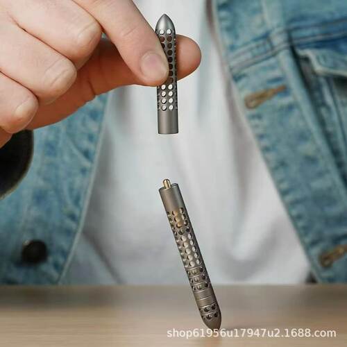 Magnetic Fidget Pen Titanium EDC Pen磁性指尖陀螺钛金属笔减压