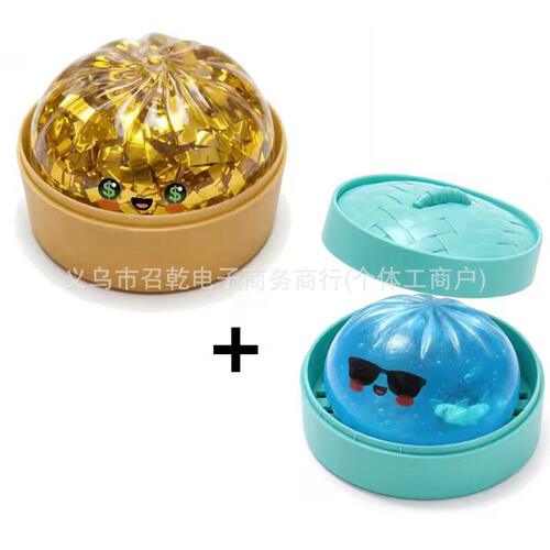 Dumpling Squishies Toy 仿真包子捏捏乐解压玩具 饺子扭扭玩具