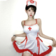 依遥轩纯欲制服主播表演性感辣妹护士服纯欲角色扮演连衣裙套装