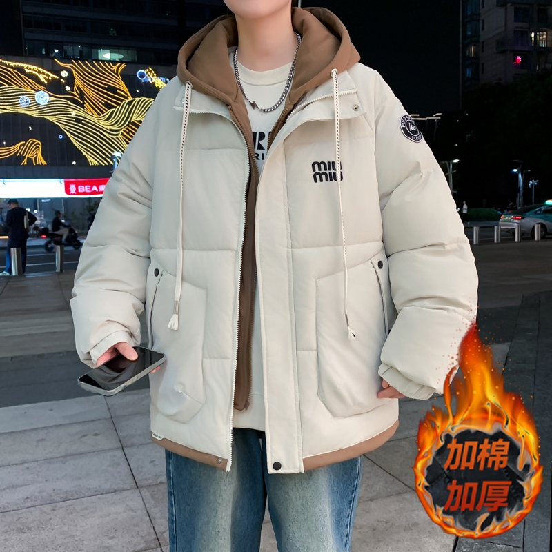 2025新款连帽棉服冬季保暖