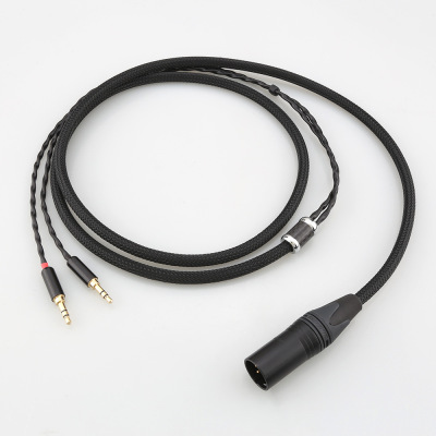 镀银耳机线hifiman HE400i HE400se HE1000se HE6se HE560升级线