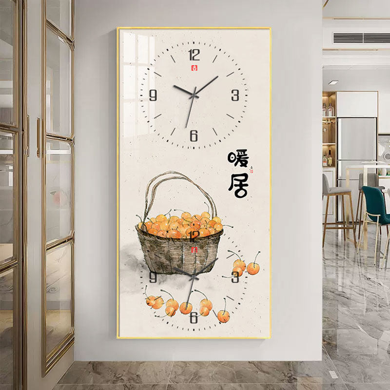 中式装饰钟表挂钟客厅现代简约时钟大气家用时尚网红挂表画,家居饰品,钟表画/挂钟画,淘宝优惠券,粉丝福利购,淘宝优惠卷