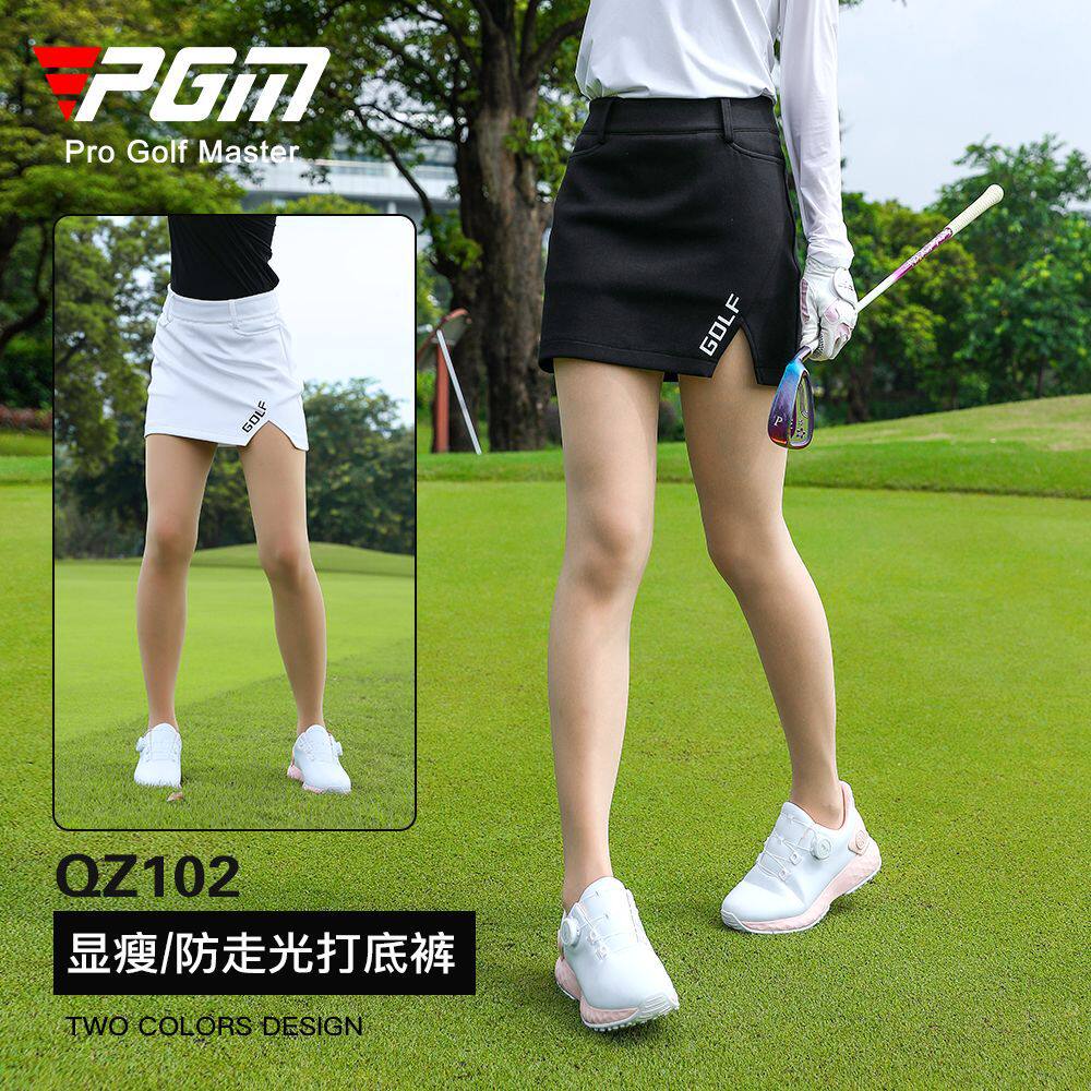 PGM高尔夫服装女装女裙子上衣包臀短裙运动套装冰丝长袖T恤POLO衫