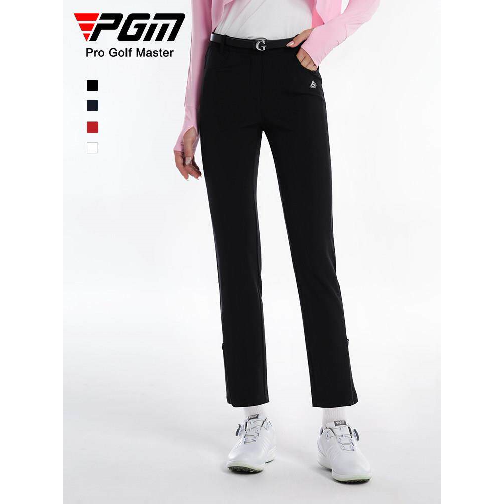 PGM高尔夫女裤喇叭长裤女装球裤夏季女士运动衣服高弹裤子女服装