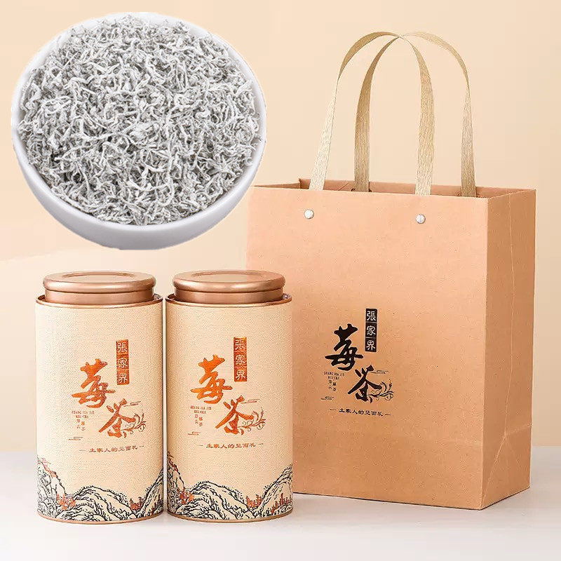 莓茶张家界野生正品芽尖霉茶新茶正宗龙须藤茶叶湖南永顺莓茶罐装