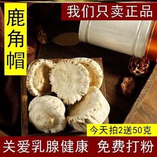 作用中药 100g吉林纯正长白山鹿角帽粉正品 鹿角粉通乳冒鹿托盘粉