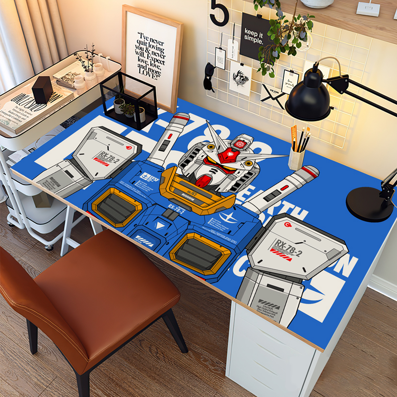 鼠标垫卡通防水防油桌垫pvc皮革