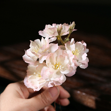 小清新簪花汉服头饰仿真花古风发钗簪子绢花配饰古装诃子裙头花