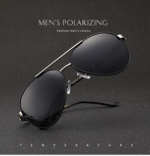 2019 Aviator Sunglasses Mens polarized Driving glasses with