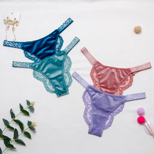 Sexy Sports Panties Ms Underpants Seamless Thong G String 裤