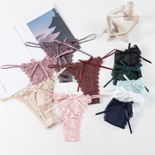 Sexy Sports Panties Ms Underpants Seamless Thong G String 裤