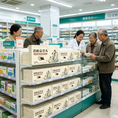 消酸益胃丸 益生菌甘草鸡内金片盒装厂家直销直播同款正品官方