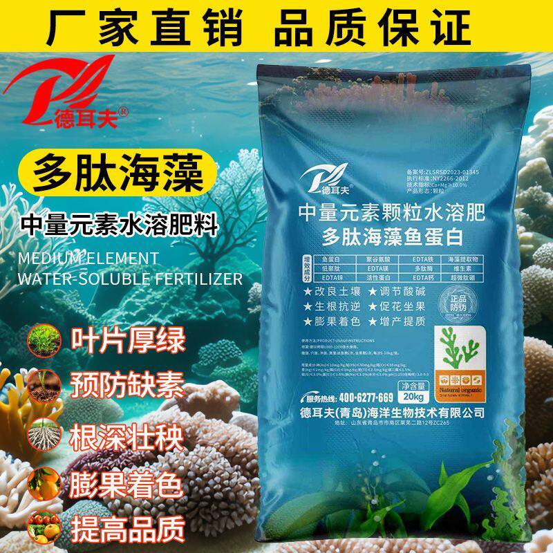 多肽海藻鱼蛋白颗粒水溶