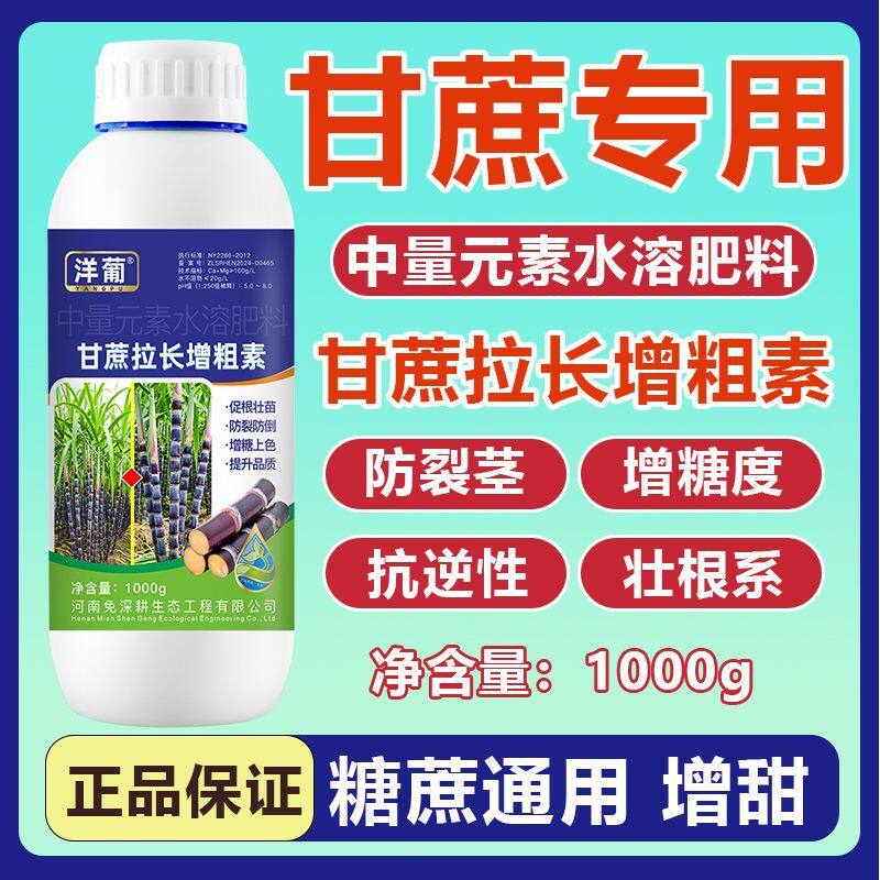 甘蔗专用拉长增粗素拉直