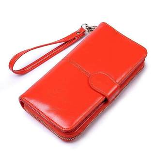 Women wallet microscler coin purse ladies leather hand purse