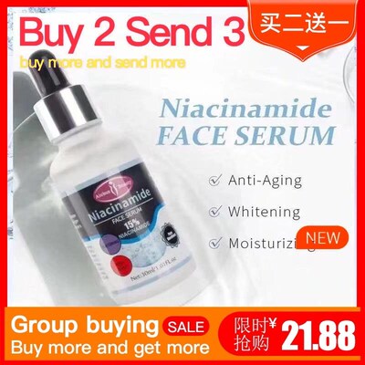 15 Niacinamide Whitening Face Serum Moisturizing Antiglyca