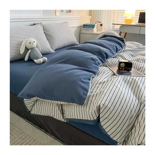4 pcs bed sheets set beddings cotton flat Sheet Pillowcases
