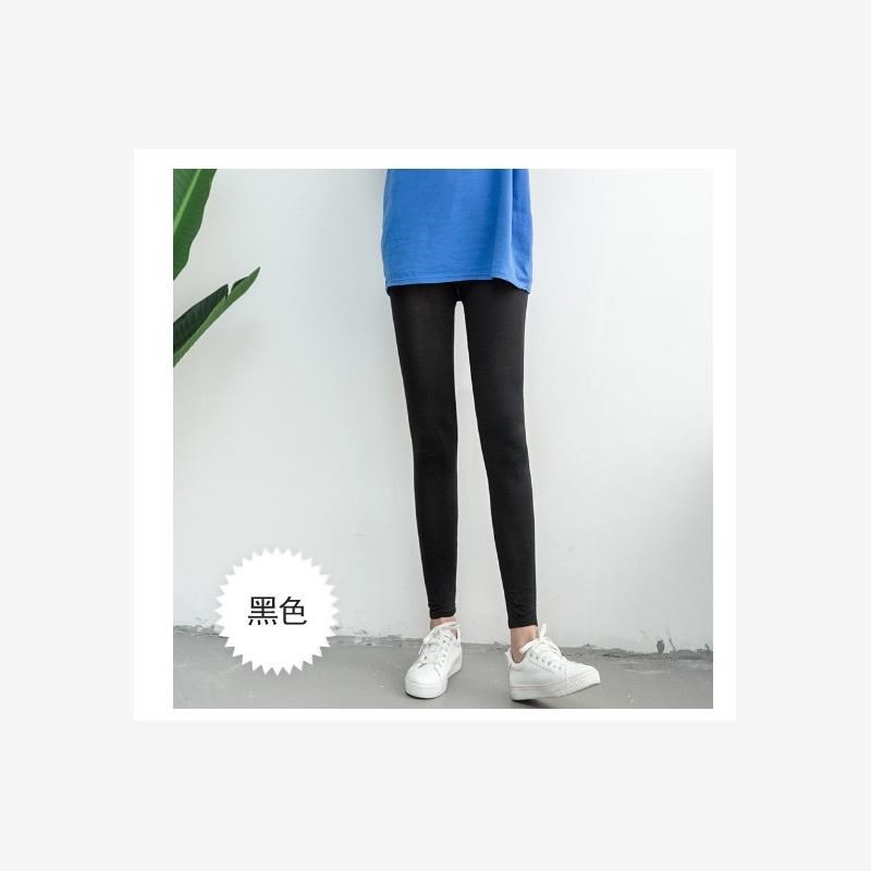 Cotton grey leggings fvor women wearing thin thin加大打底裤