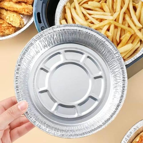 50pc Aluminum Foil Tin Box Air fryer BBQ Tray Bakeware锡纸盘