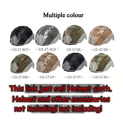 Multicam Helmet Cover Airsoft Hunting Accessories CS War Bat