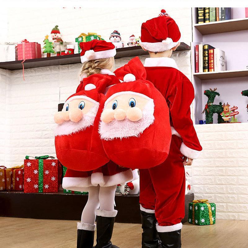 Kids Child Christmas Cosplay Santa Claus Costume Baby X-Mas 女装/女士精品 连衣裙 原图主图