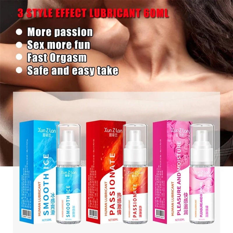New 60ML Warming Heating Hot Lubricant for Sex Condom Liquid