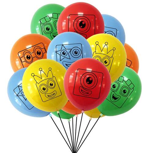 Numberblocks Birthday Decorations Disposable Cake Topper Leg