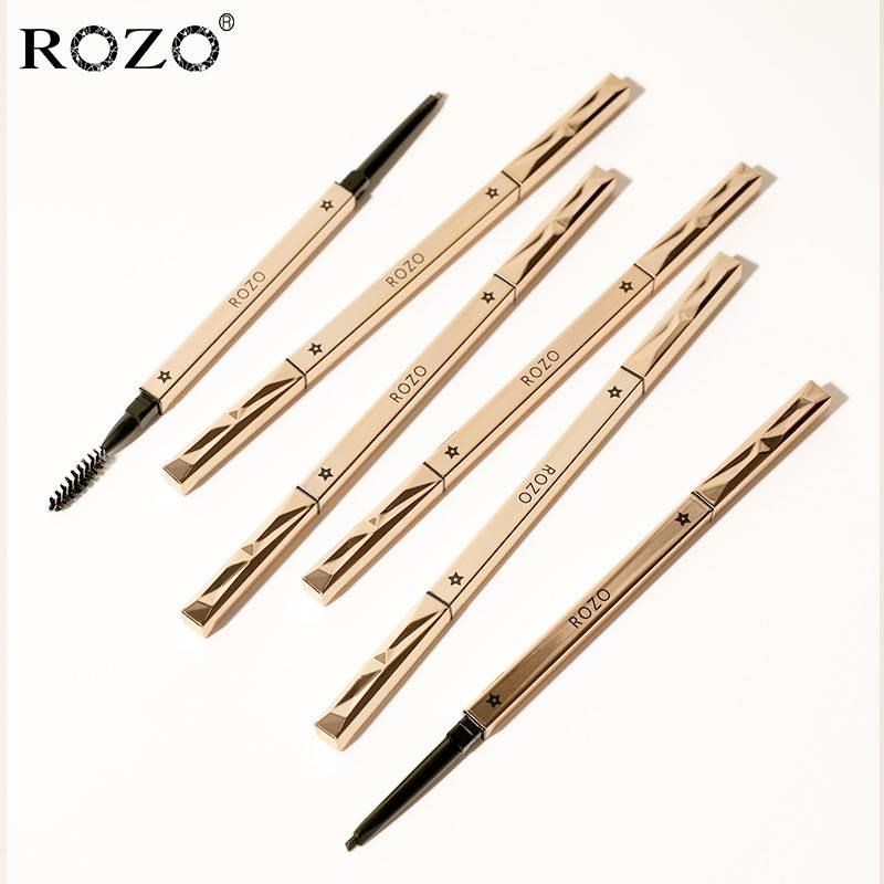 Double Head Eyebrow Pencil Triangle Eye Brow Pen Mascara眉笔