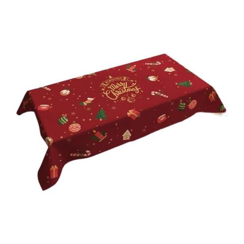 Christmas tablecloth Party decorations Table mat home cloths