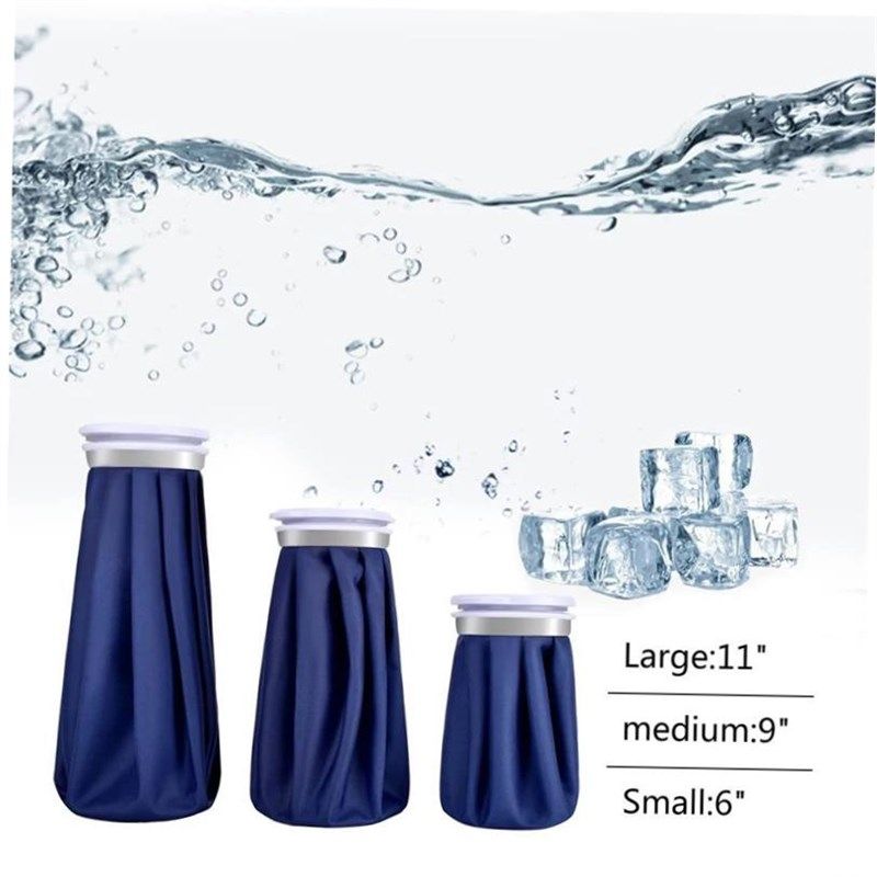 1Pcs Ice Bag Reusable Fixing Band Bandage Cold Pack Hot Wate