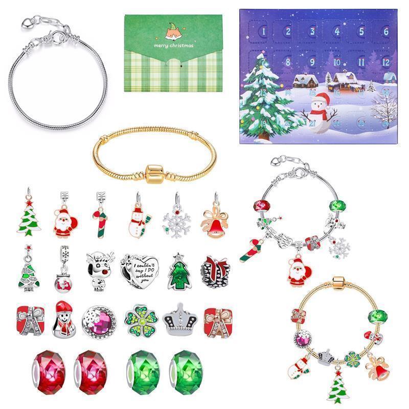 24 Grid Countdown Christmas Advent e Envelope Blind Box D