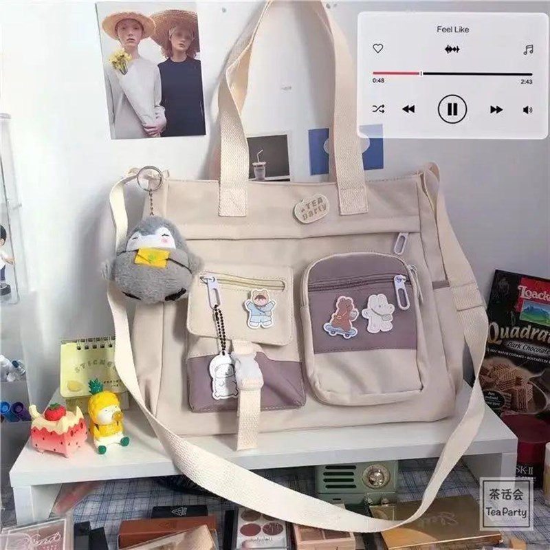 Nylon Waterproof  Women Handbags Shoulder Bag Japanese Ladie